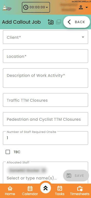 Add Callout Job